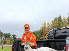 Maine Piebald Buck